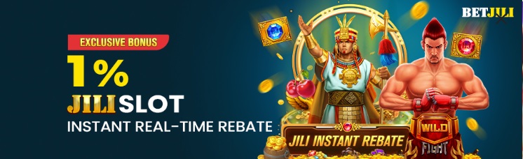 1% JILI Rebate – Instantly Rewarded!